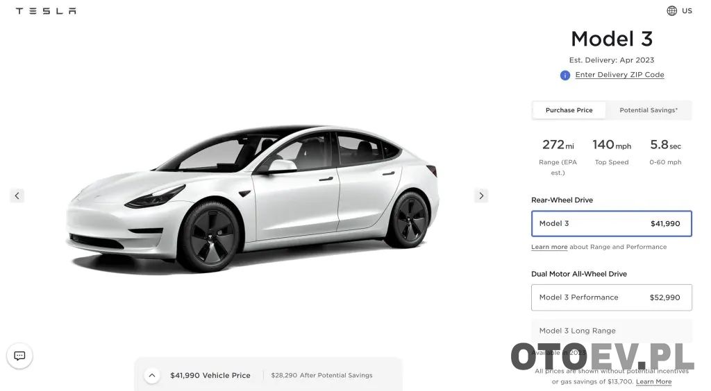 Tesla znów obniża ceny… - zdjęcie główne