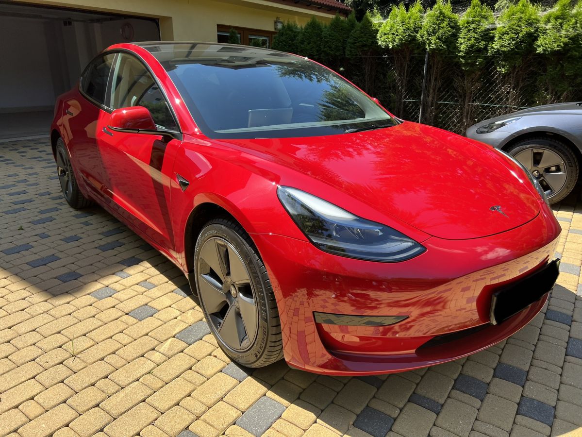 Tesla Model 3 Standard Range (Plus) 60 kWh - (przyspieszenie 0 - 225 km/h!!! - zdjęcie główne