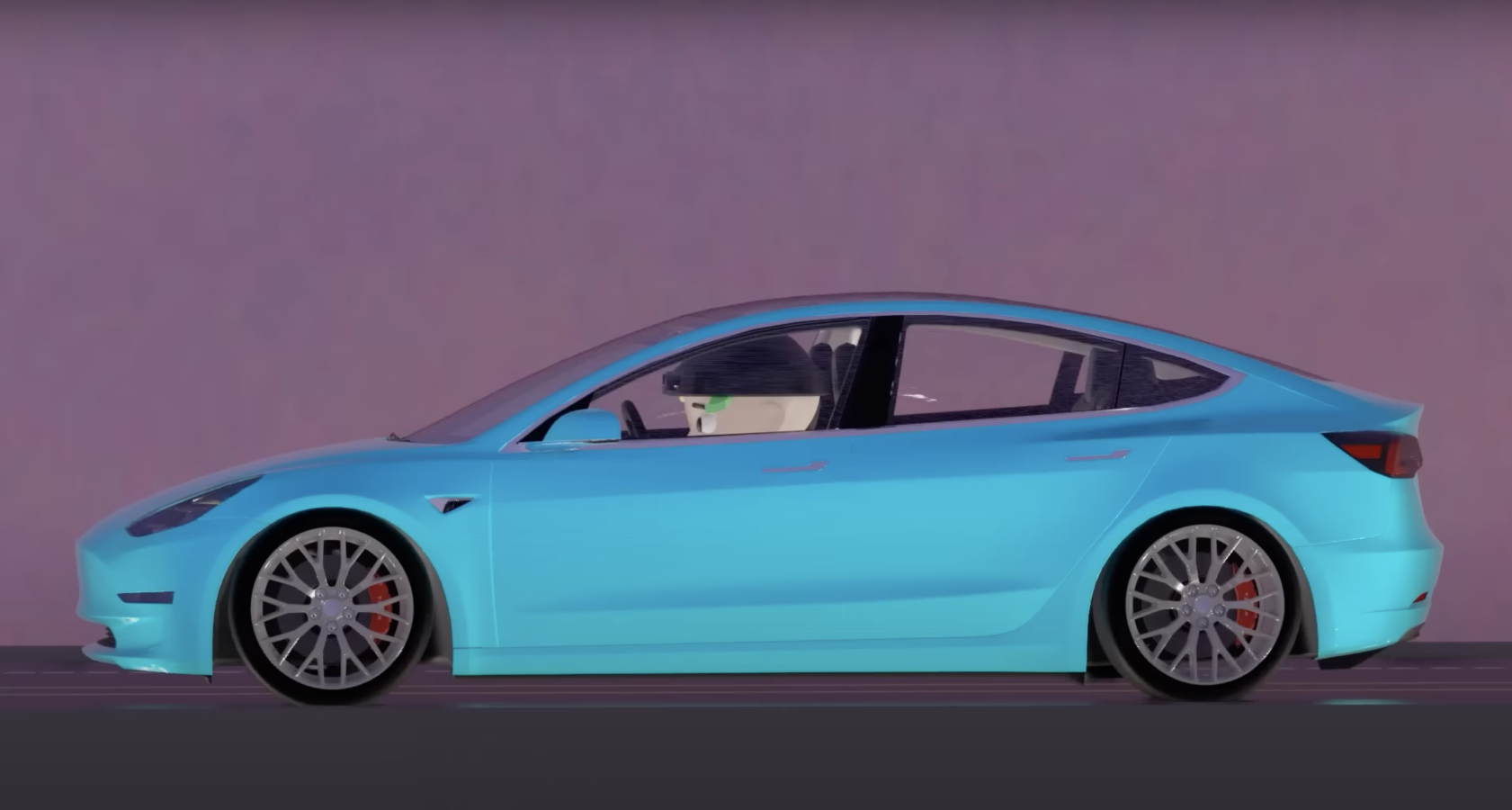 Tesla Sport Carbon - utwór i klip od Żabsona - Przyspieszenie wgniata w fotel tak jak Hyperion - zdjęcie główne