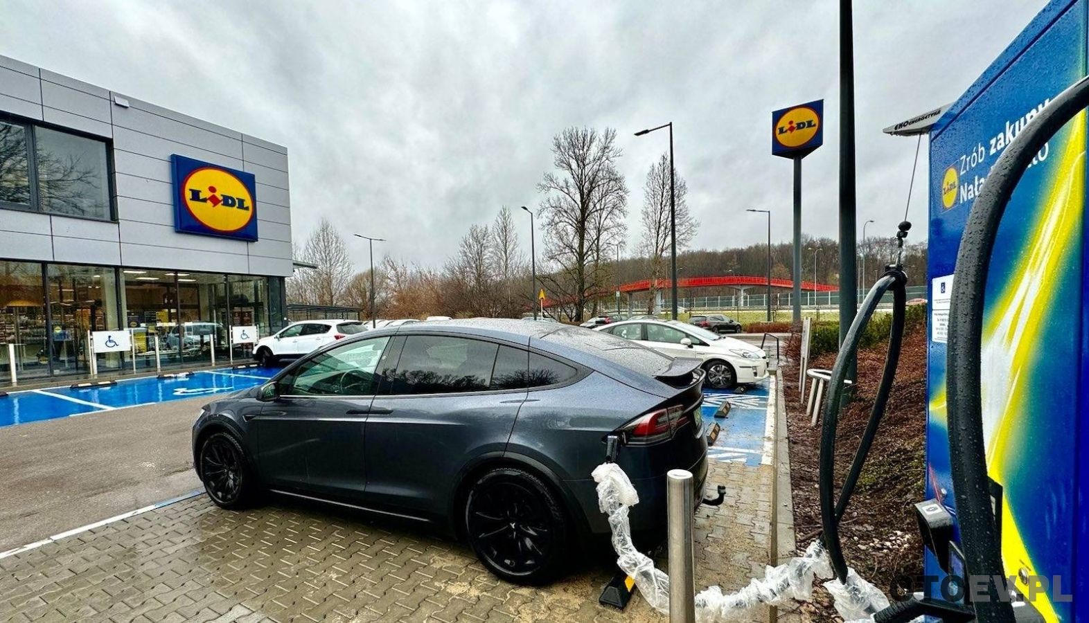 Lidl kończy z darmowym ładowaniem „elektryków” - zdjęcie główne