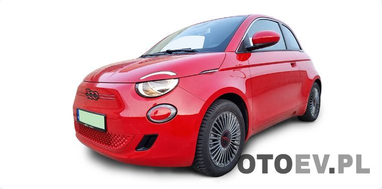 Wynajem Fiat 500e RED