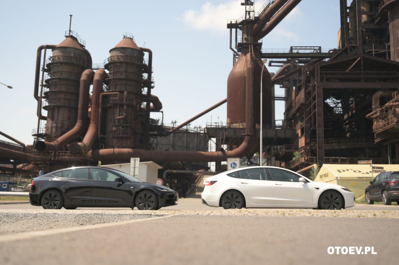 Tesla Highland wynajem Kraków-Katowice