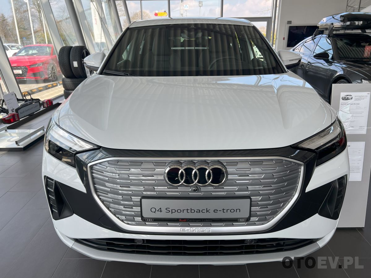Audi Q4 Sportback etron 35 elektryczny opinie, dane techniczne, cena