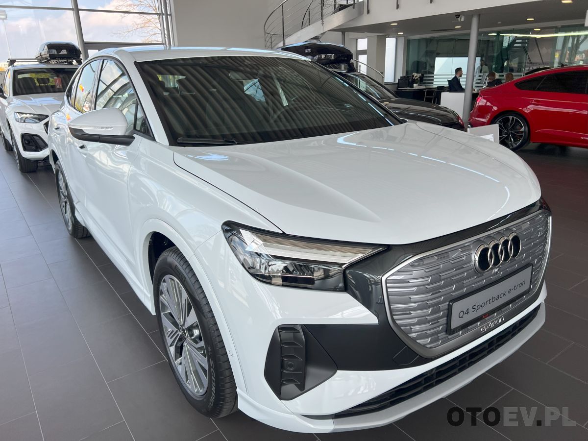 Audi Q4 Sportback etron 40 elektryczny opinie, dane techniczne, cena
